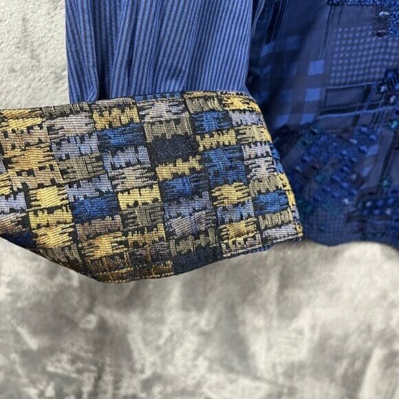 Robert Graham Shirt Mens XL Limited Edition Embroidered Button Up Long Sleeve - Picture 7 of 16